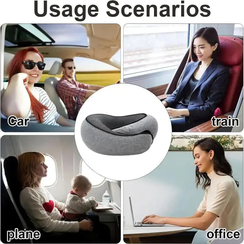 Memory Foam Travel Pillow